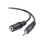 C2G - Prodlužovací šňůra audio - stereo mini jack (M) do stereo mini jack (F) - 2 m - odstíněný - l 80092