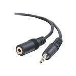 C2G - Prodlužovací šňůra audio - stereo mini jack (M) do stereo mini jack (F) - 5 m - odstíněný - l 80094