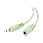 C2G - Prodlužovací šňůra audio - stereo mini jack (M) do stereo mini jack (F) - 7 m - odstíněný 80103