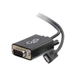 C2G USB 2.0 USB C to DB9 Serial RS232 Adapter Cable Black - USB / sériový kabel - DB-9 (M) do USB-C 88842
