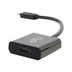 C2G USB 3.1 USB C to HDMI Audio/Video Adapter - USB Type C to HDMI Black - Externí video adaptér - 80512