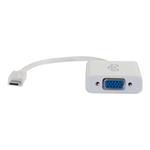 C2G USB 3.1 USB Type C To VGA Adapter - USB C to VGA White - Externí video adaptér - USB 3.1 - D-Su 88844