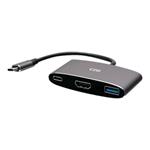 C2G USB C Docking Station with 4K HDMI, USB, and USB C - Power Delivery up to 100W - Dokovací stani C2G54460