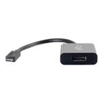 C2G USB C to DisplayPort Adapter Converter - USB Type C to DisplayPort Black - Externí video adapté 80521