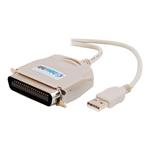 C2G USB to IEEE-1284 Printer Cable - Paralelní adaptér - USB - IEEE 1284 - béžová 81626