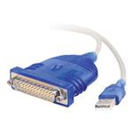 C2G USB To Serial DB25 Adapter Cable - Sériový adaptér - USB - RS-232 81671