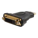 C2G Velocity Inline Adapter - Video adaptér - HDMI / DVI - DVI-D (F) do HDMI (M) - černá 80348