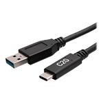 C2G28876, 1.5ft USB 3.0 USB-C TO USB-A M/M BLK