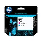 C9383A HP 72 Magenta & Cyan Printhead DG T1100