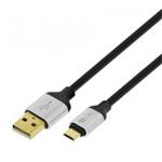 CABLE 4-OK USB A MICRO USB MOOVE SERIES 1.5 M COLOR BLACK