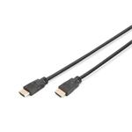 Cable HDMI HighSpeed with Ethernet 4K 60Hz UHD Type HDMI A/A M/M black 1m DK-330123-010-S