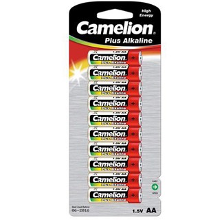 CAMELION Batérie alkalické PLUS AA 10ks LR06