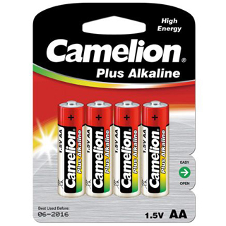 CAMELION Batérie alkalické PLUS AA 4ks LR06