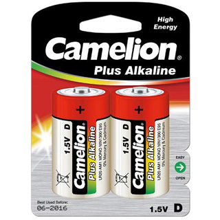 CAMELION Batérie alkalické PLUS D 2ksLR20 1.5V LR2