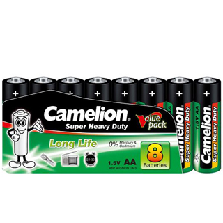 CAMELION Batérie SUPER HD zink-chlorid AA 8ks R06