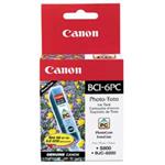 Canon BCI-6PC - Foto azurová - originál - inkoustový zásobník - pro BJC-8200; i90X, 9100, 950, 96X, 4709A002