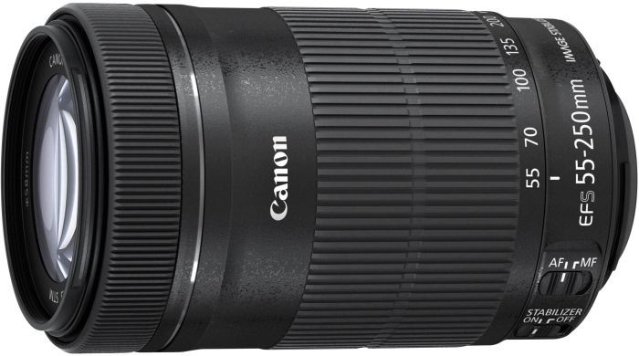 Canon EF-S 55-250mm f/4-5.6 IS STM + clona ET-63 8546B013