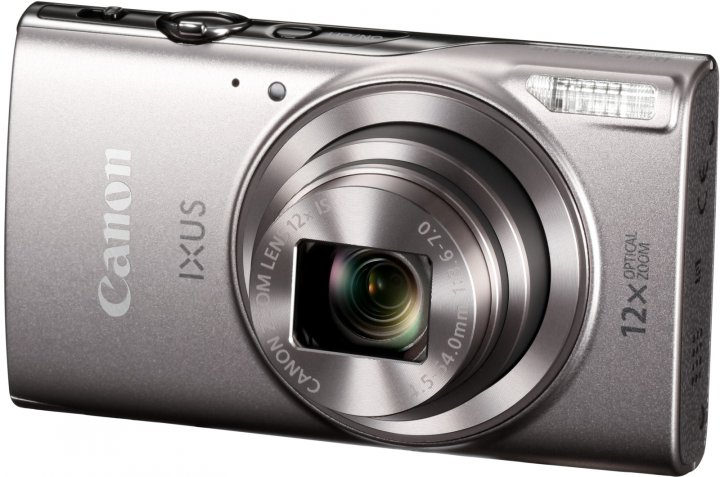 Canon IXUS 285 HS silver (20 Mpx CMOS, 12x zoom, IS, 3" LCD, Full HD, Wi-Fi) 1079C001AA