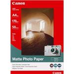 Canon Matte Photo Paper, foto papier, matný, biely, A4, 170 g/m2, 50 ks, MP-101 A4, atramentový 7981A005