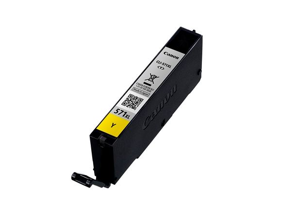 Canon originál ink 0334C001, yellow, 11ml, CLI571Y XL, high capacity, Canon PIXMA MG5750, MG5751, M