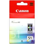 Canon originál ink CL51, color, 330str., 3x7ml, 0618B001, Canon iP2200, iP6210D, MP150, MP170, MP45