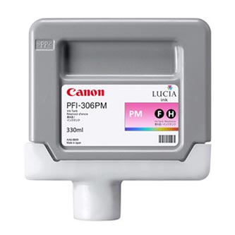 Canon originál ink PFI306PM, photo magenta, 330ml, 6662B001, Canon iPF-8300, 8400, 9400
