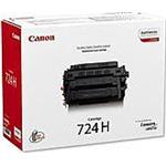 Canon originál toner CRG724H, black, 12500str., 3482B002, high capacity, Canon i-SENSYS LBP-6750dn