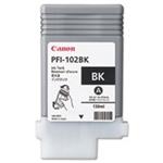 Canon PFI-102 BK - 130 ml - černá - originál - inkoustový zásobník - pro imagePROGRAF iPF510, iPF60 0895B001