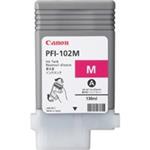 Canon PFI-102 M - 130 ml - purpurové barvivo - originál - inkoustový zásobník - pro imagePROGRAF iP 0897B001