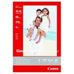 Canon Photo paper glossy, foto papier, lesklý, biely, 10x15cm, 4x6&quot;, 210 g/m2, 10 ks, GP-501, 0775B005