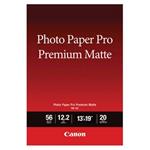 Canon Photo paper premium matte, foto papier, matný, biely, A3+, 13x19&quot;, 210 g/m2, 20 ks, 8657 8657B007