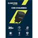 Canyon CNE-CCA033B, univerzálna autonabíjačka, 1x USB, výstup 5V/2,4A, Smart IC, integrovaný kábel Lightn CNE-CCA033B-US