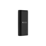 Canyon CNE-CPB010B Powerbank, polymérová, 10.000 mAh, 1 x USB výstup, micro USB/USB-C vstup, Smart IC, kompaktná, čiern