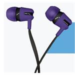 Canyon CNS-CEP4P štýlové slúchadlá do uší, pre smartfóny, integrovaný mikrofón a ovládanie, fialové