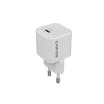 Canyon CU20C vysokorýchlostná univerzálna nabíjačka do steny 1x USB-C 20W CNS-CUW20C