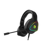 Canyon GH-6, Shadder herný headset, USB / 2x 3.5mm jack, 2m kábel, multicolor RGB podsvietenie, čierny CND-SGHS6B