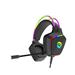 Canyon GH-9A, Darkless herný headset, USB / 2x 3.5mm jack, 2m kábel, multicolor RGB podsvietenie, čierny CND-SGHS9A