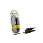 CANYON Gold Coax Cable (BNC 9.5mm Male/9.5mm Female ferrites) 5m CNR-CV09