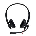 Canyon HS-7, PC Headset, USB/3.5mm jack, pokročilý konferenčný - slúchadla s mikrofónom, ovládanie na kábli, č CNS-HS07B