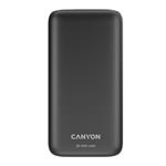 Canyon PB-301, Powerbank, Li-Pol, 30.000 mAh, Vstup 1x USB-C a 1x Micro-USB, výstup: 1x USB-C a 2x USB-A, či CNE-CPB301B