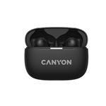 Canyon TWS-10, On Go, 10 ANC, True Wireless Bluetooth slúchadlá do uší, nabíjacia stanica v kazete, čierna CNS-TWS10B