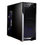 Case EUROCASE ML9001 black, HDAU 4xUSB bez zdroja blue led 12cm fan Gaming ML9001BKEUbez