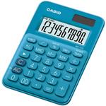 Casio Kalkulačka MS 7 UC BU, modrá, desaťmiestna, duálne napájanie