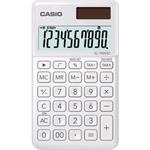 Casio Kalkulačka SL 1000 SC WE, biela, desaťmiestna, duálne napájanie
