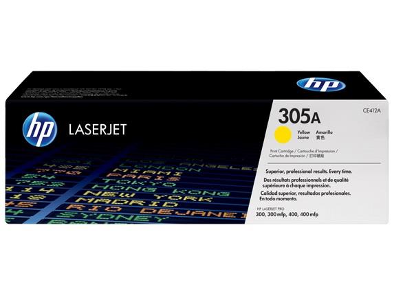 CE412A HP305A toner yellow