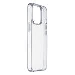 CellularLine Clear Duo zadný kryt s ochranným ramčekom pre iPhone 14 Pro transparentný CLEARDUOIPH14PROT