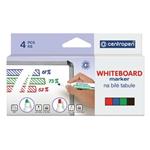 Centropen, sada whiteboard markier 8569, color, 4ks, 1-4,5mm, alkoholová báza 585690401
