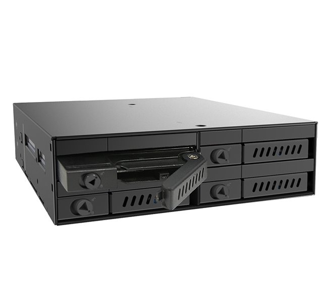 CHIEFTEC backplane do 5,25" na 4x 2,5" SATA HDDs/SDDs (7-9,5mm) CMR-425