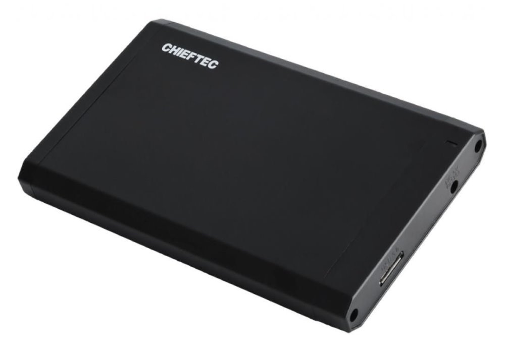 CHIEFTEC externí box USB3.0 pro 2,5" HDD/SSD, hliníkový CEB-2511-U3