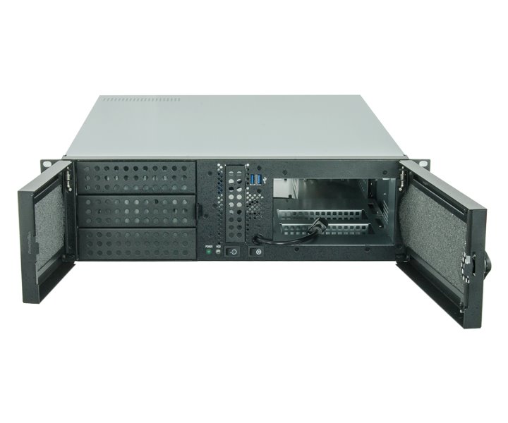 CHIEFTEC skříň Rackmount 3U / ATX/mATX / UNC-310A-B-OP / bez zdroje